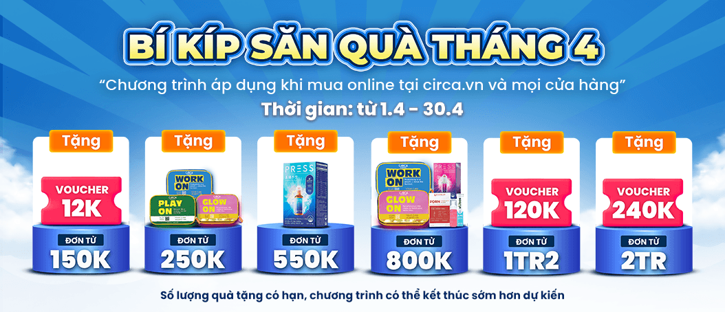 Banner chủ đề theo tháng - Ưu đãi tháng 4